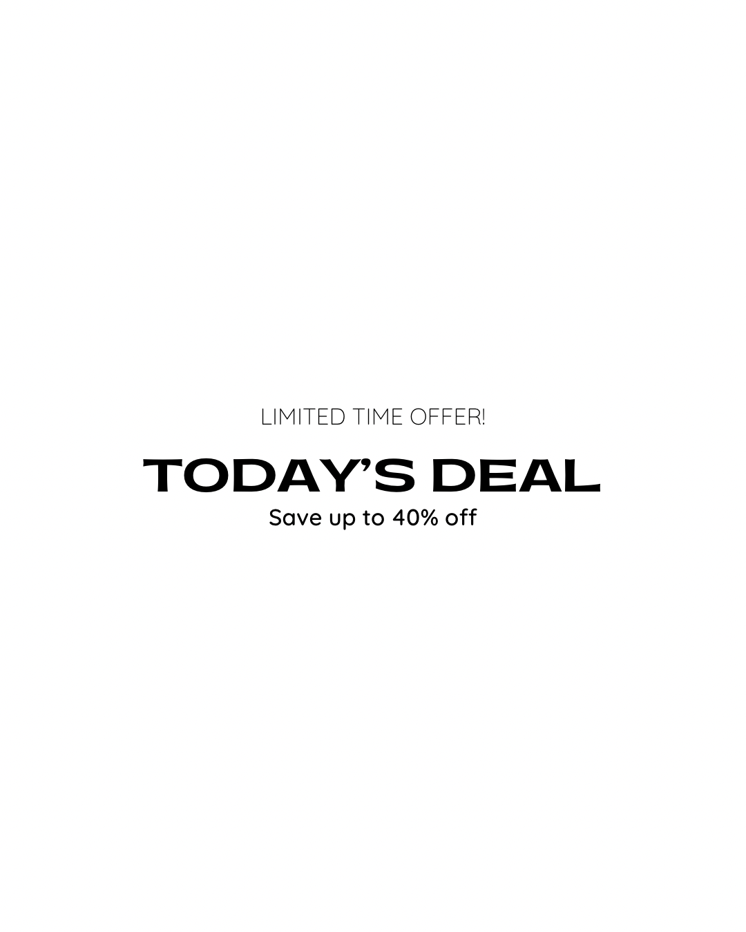 Today's Combo Deals 🔥
