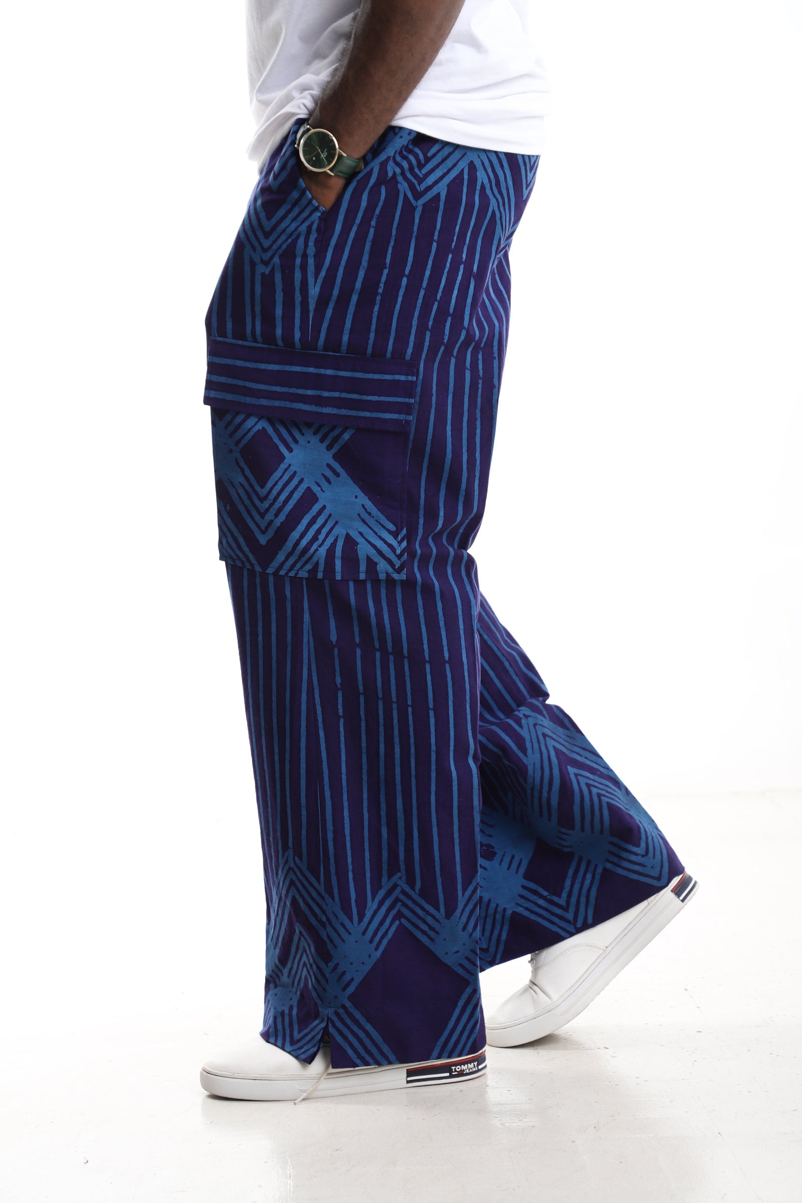 King Kaftan Adire Collection – hand-dyed heritage wear for men Nigeria