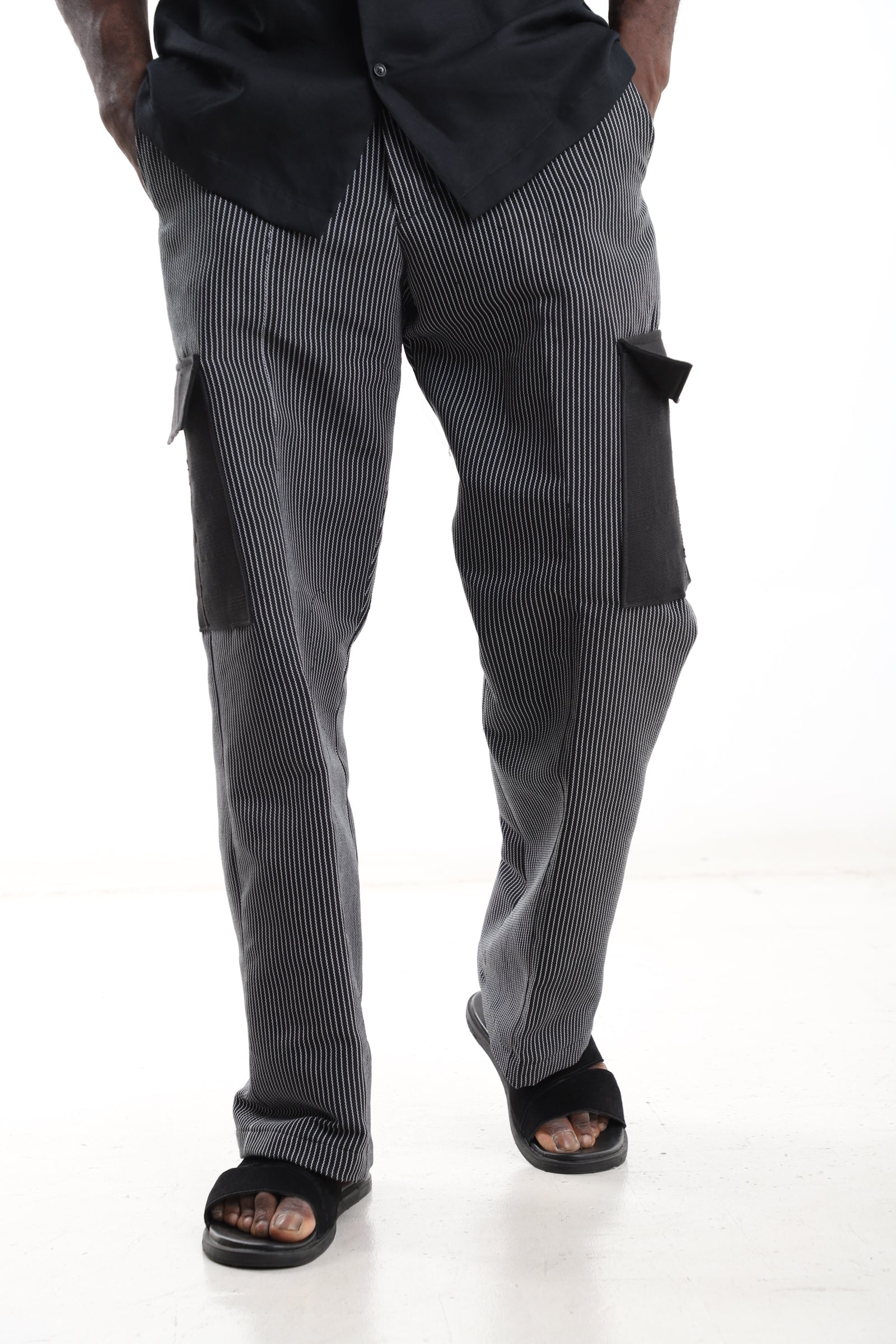 Ete Aso-Oke Cargo Trousers
