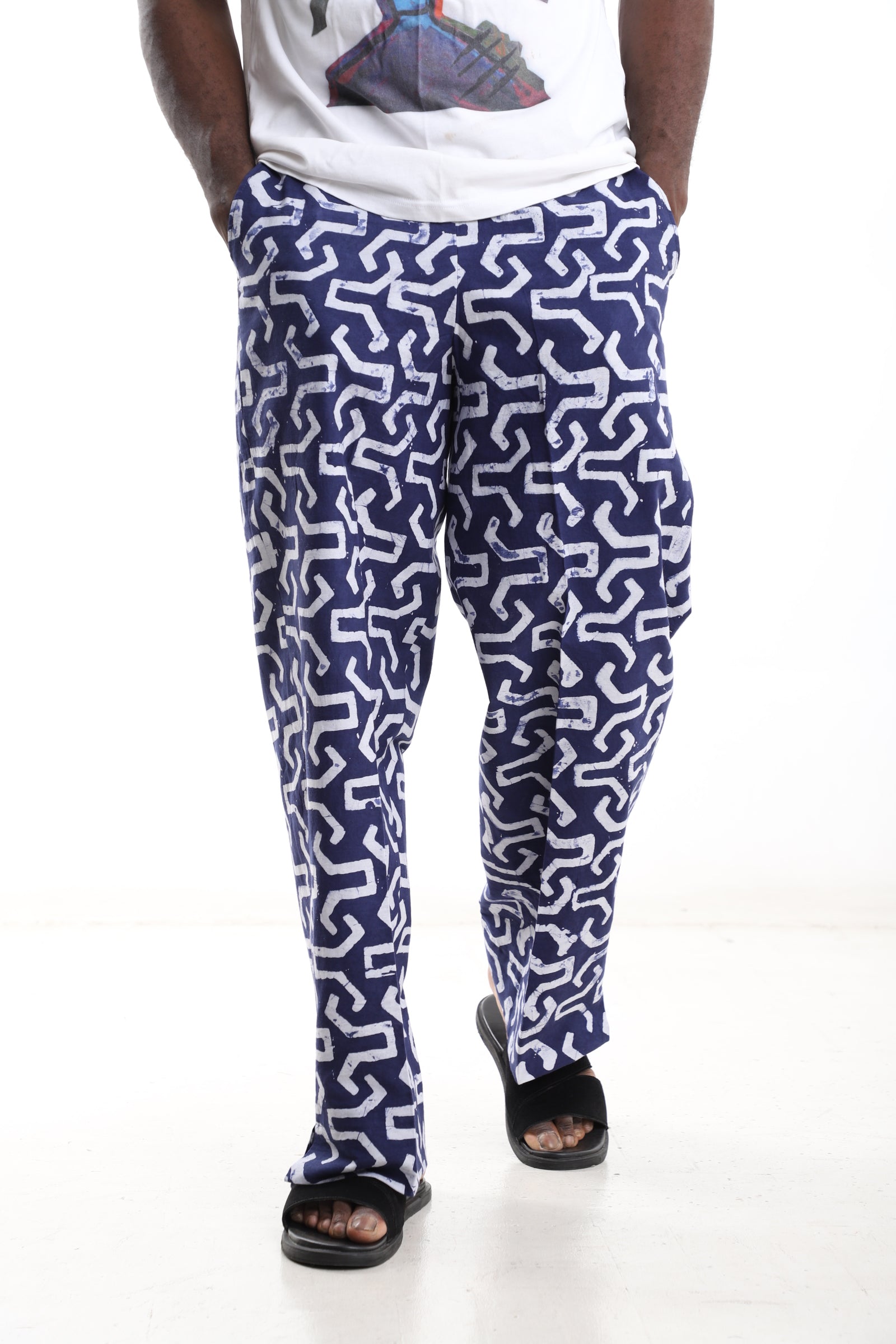 Interlock Adire Trousers