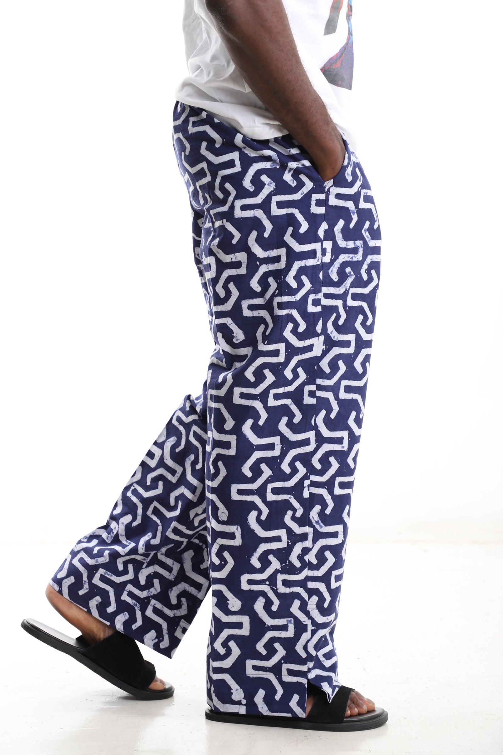 Interlock Adire Trousers