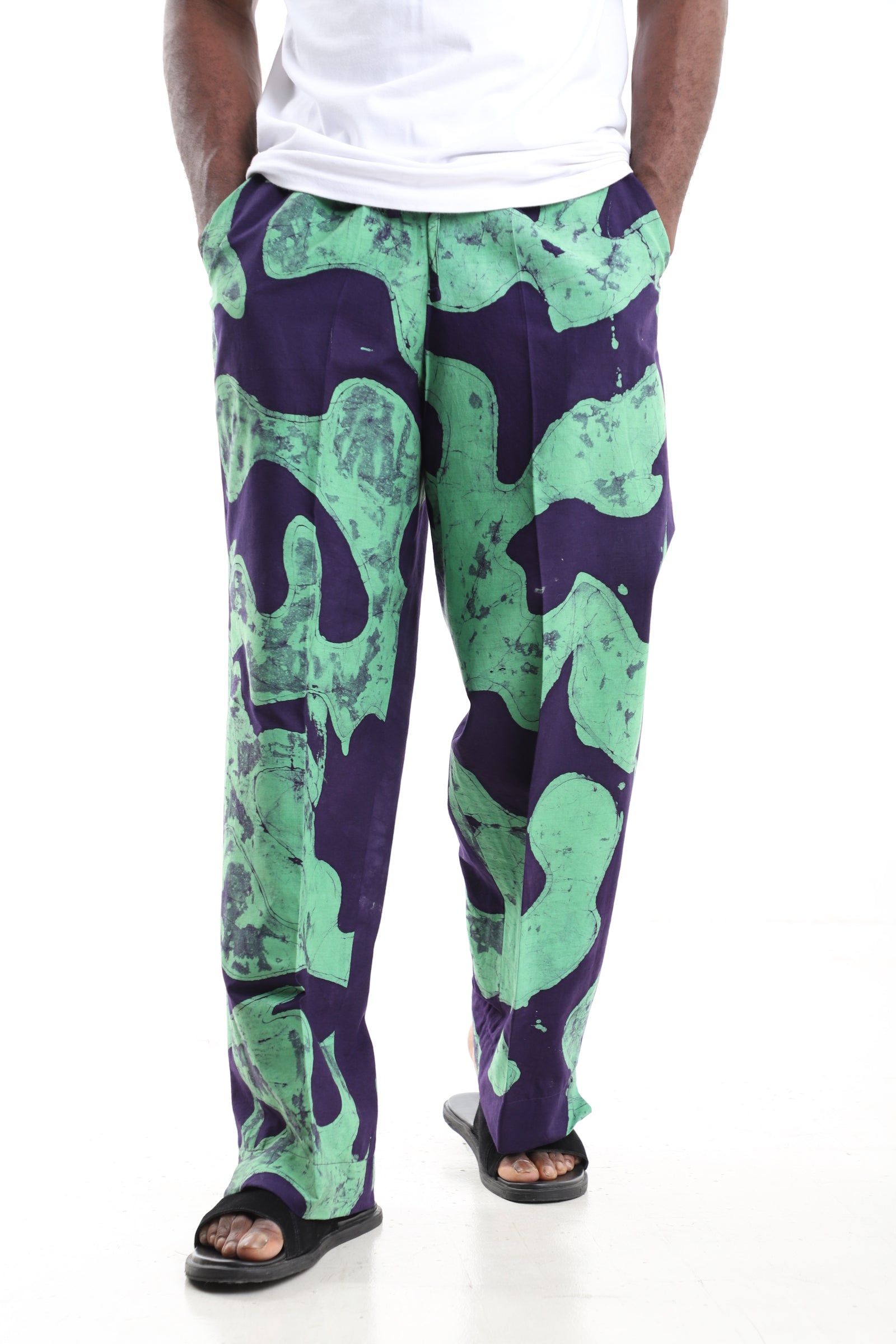 Men’s African Adire Trousers |