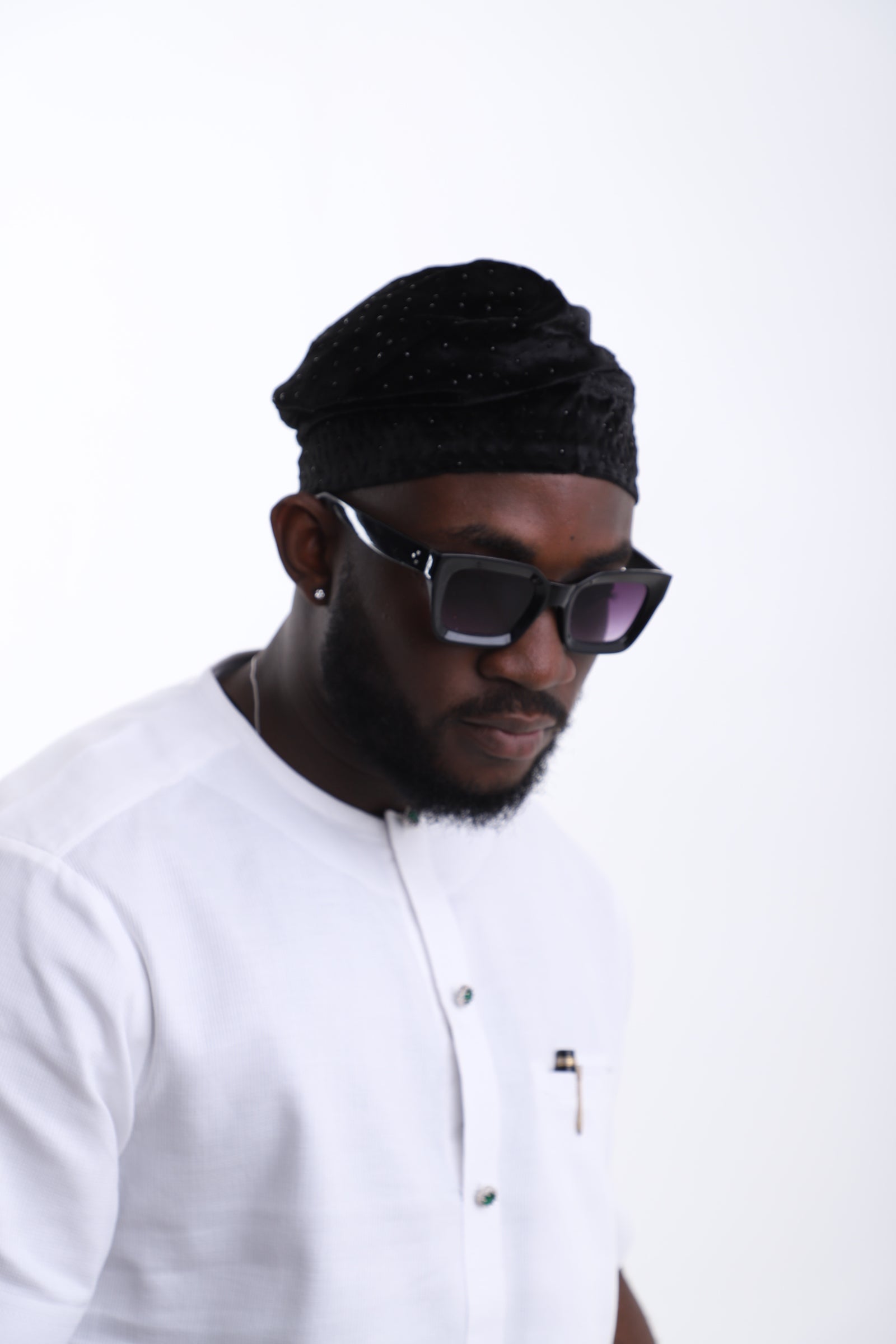 Black Velvet Cap