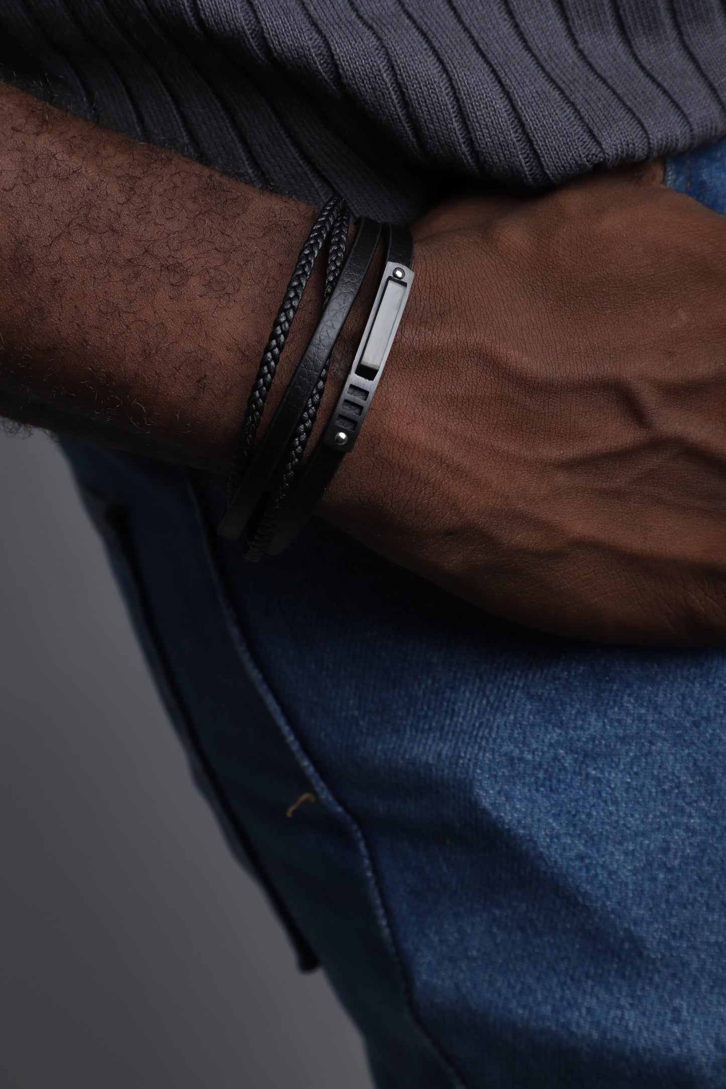 The Striker Wrap Bracelet – Sleek. Subtle. Unstoppable.