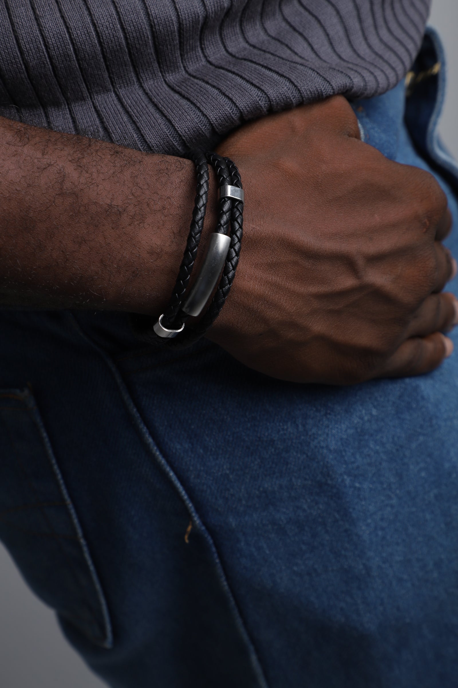 The Vanguard Leather Bracelet