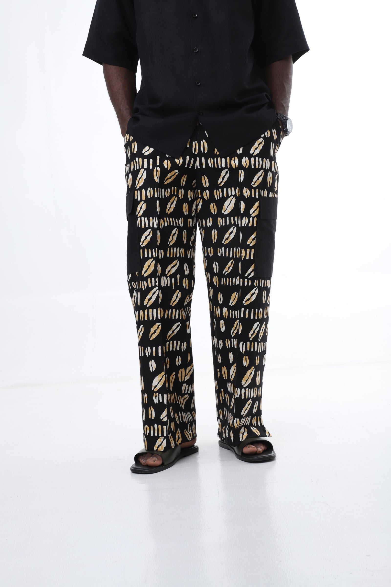 “Oroma” Tribal Print Trousers