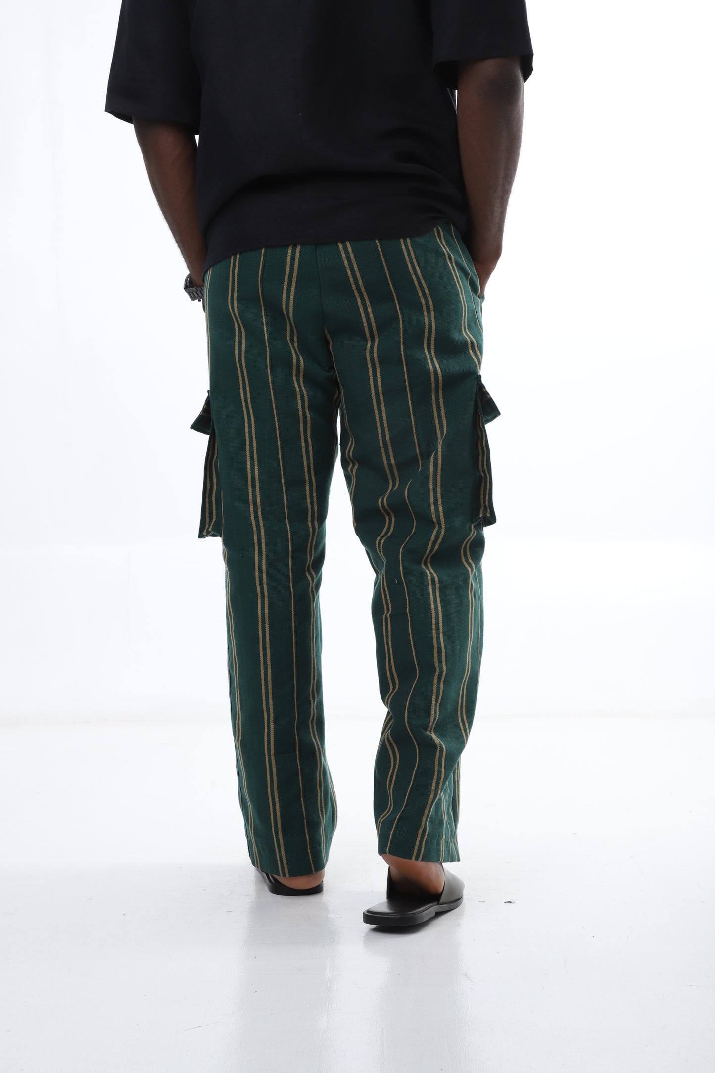 The “Ibadan Stride” Aso-Oke Trousers