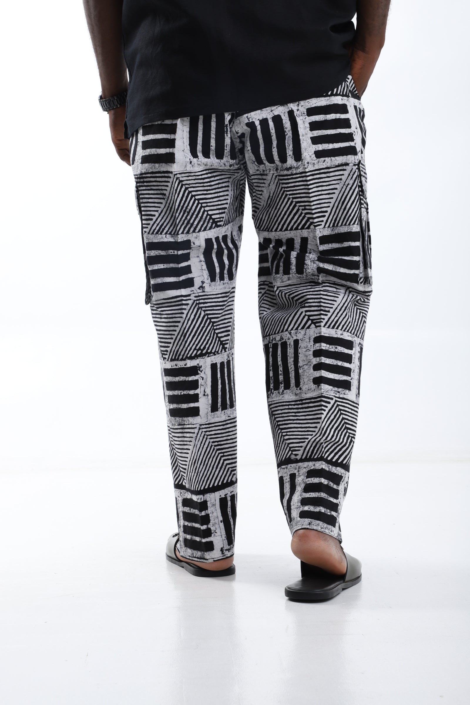 The Linework Legacy Adire Trouser