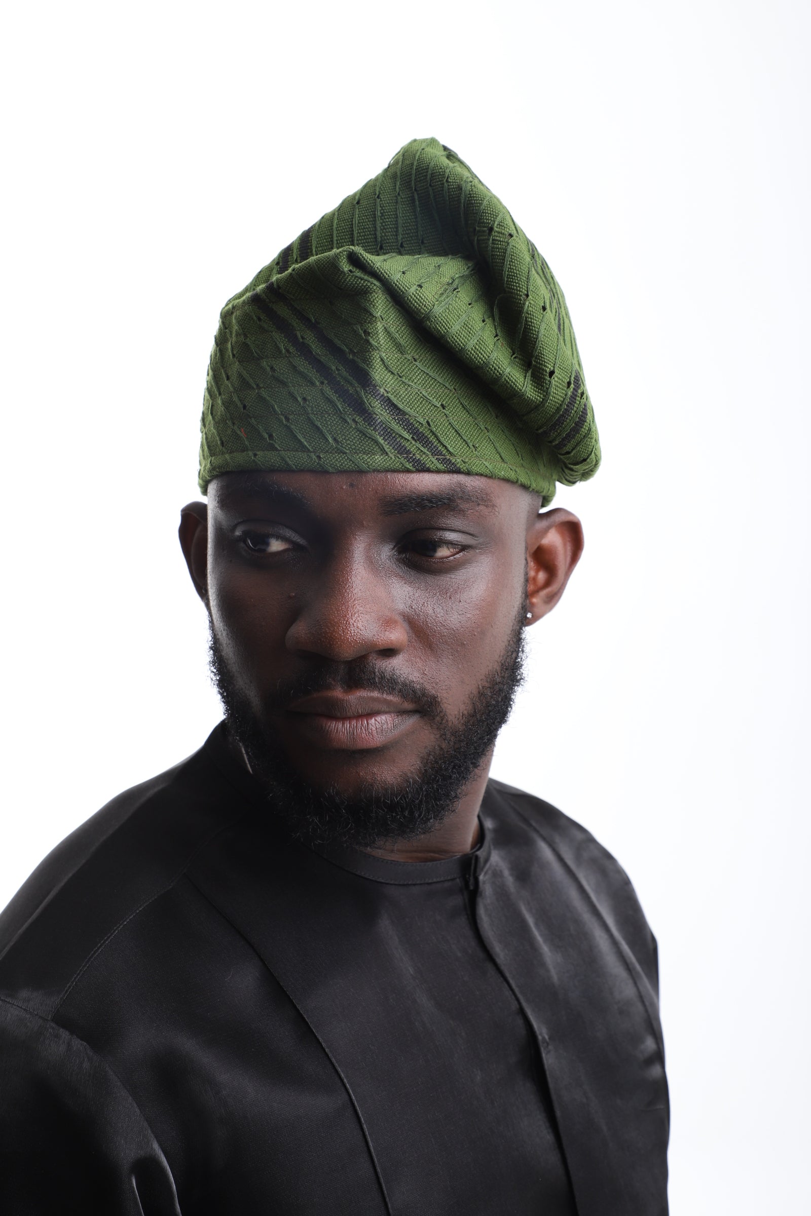 The Forest Crown Aso-Oke Cap – Subtle Power