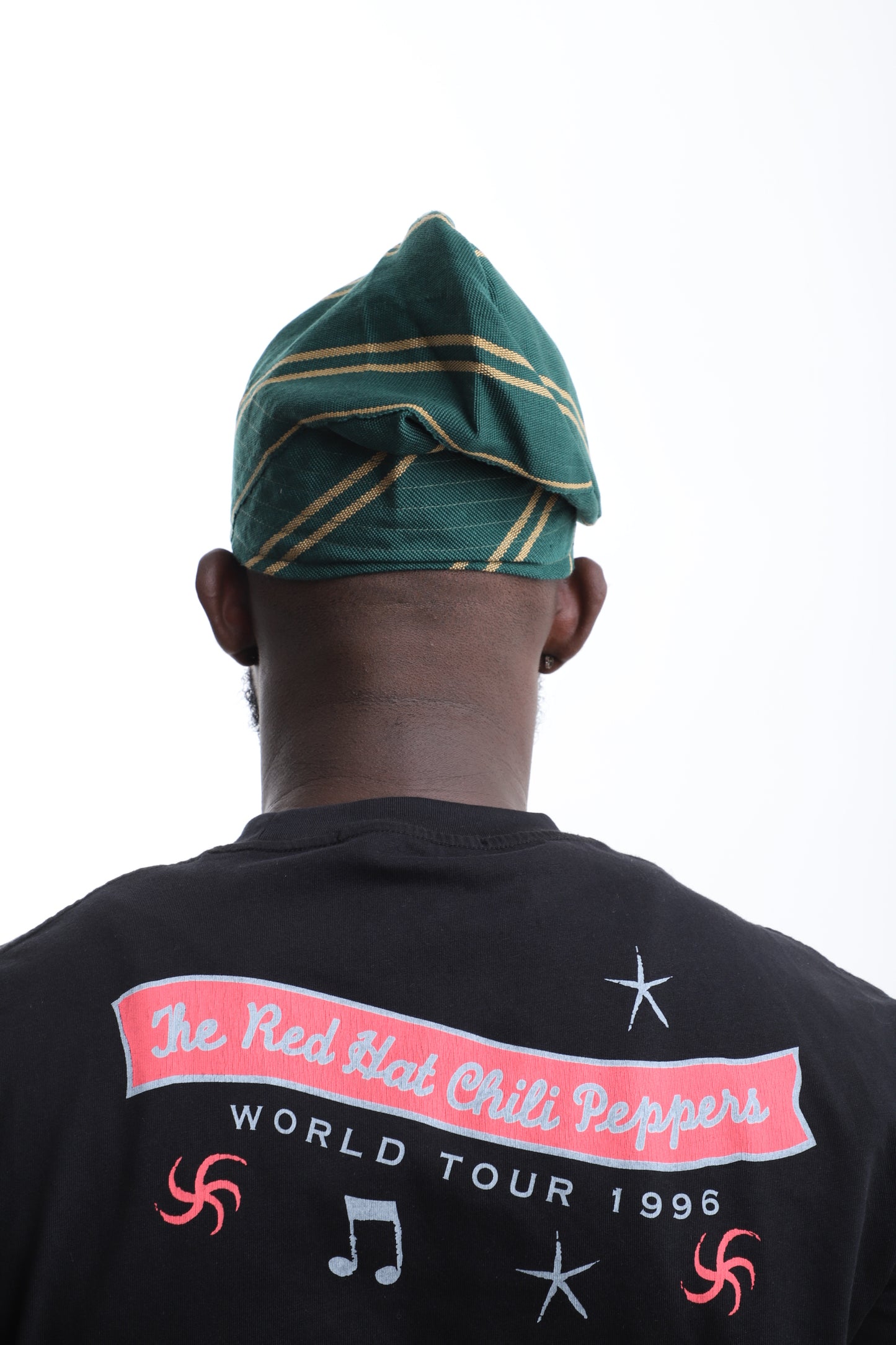 The Emerald Stride Aso-Oke Cap
