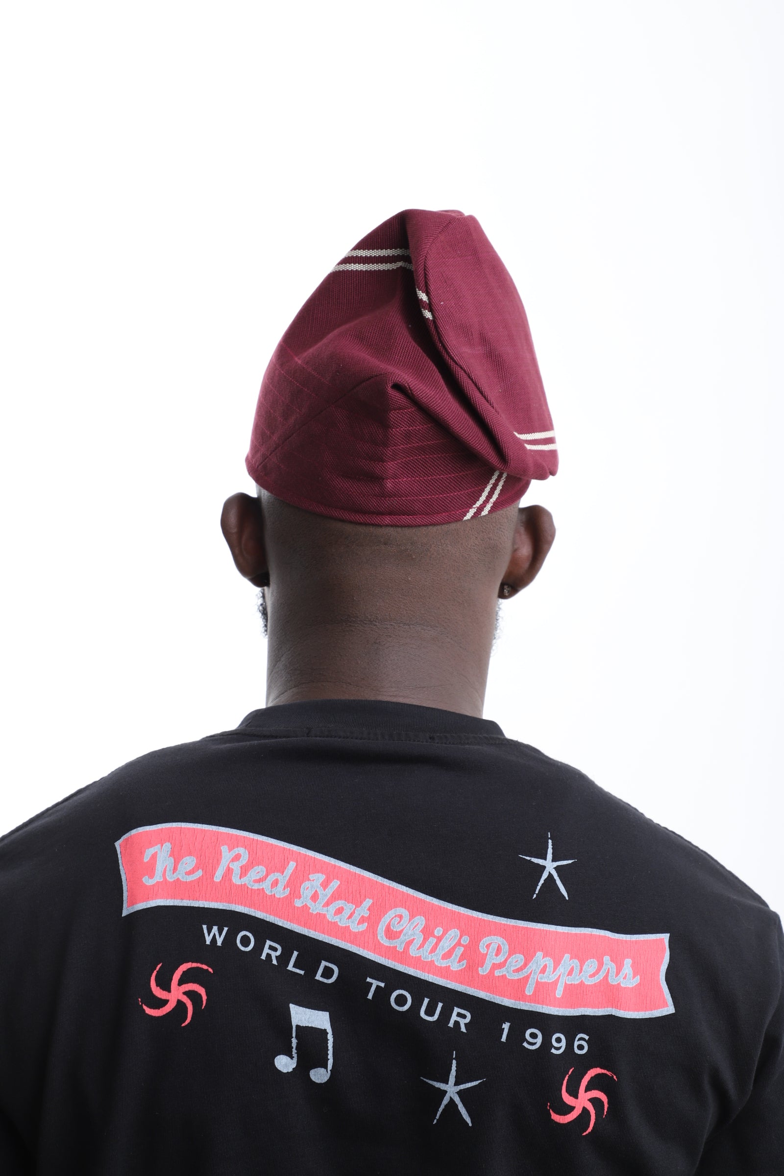The Royal Wine Aso-Oke Cap