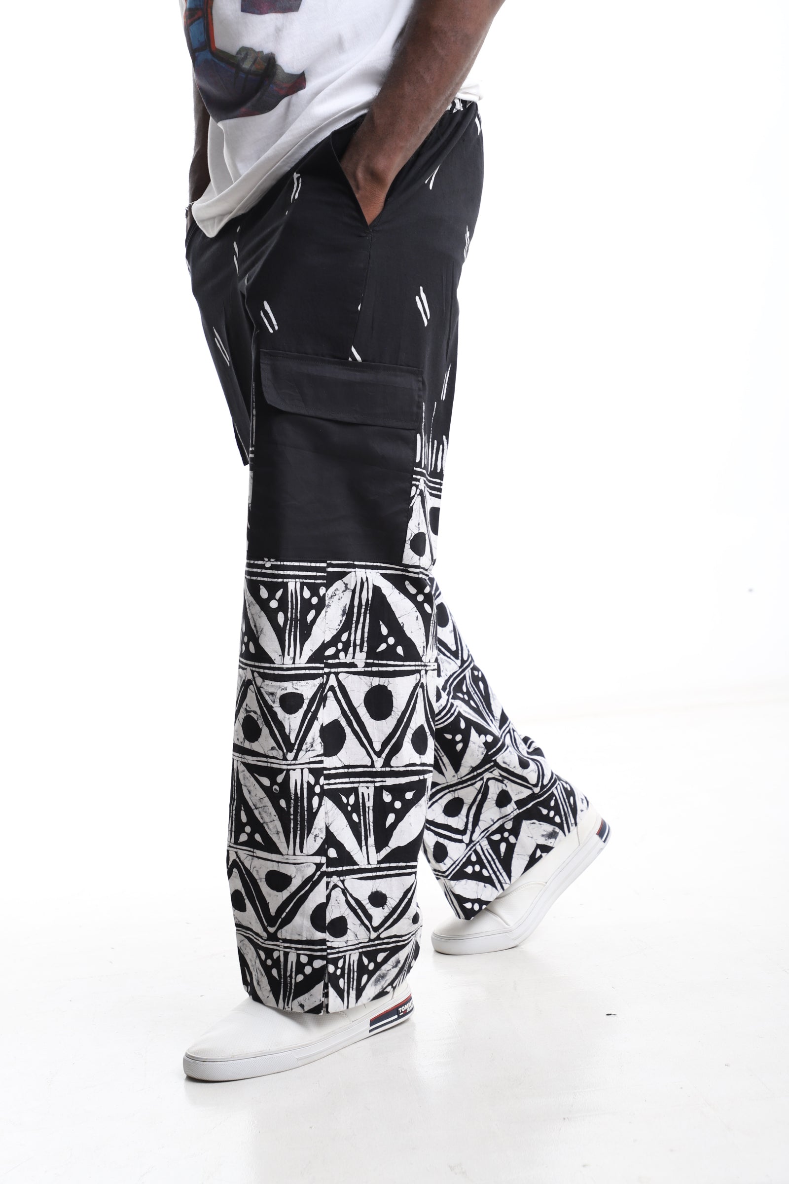 Adire Statement Pants – Hand-Dyed Heritage Wear