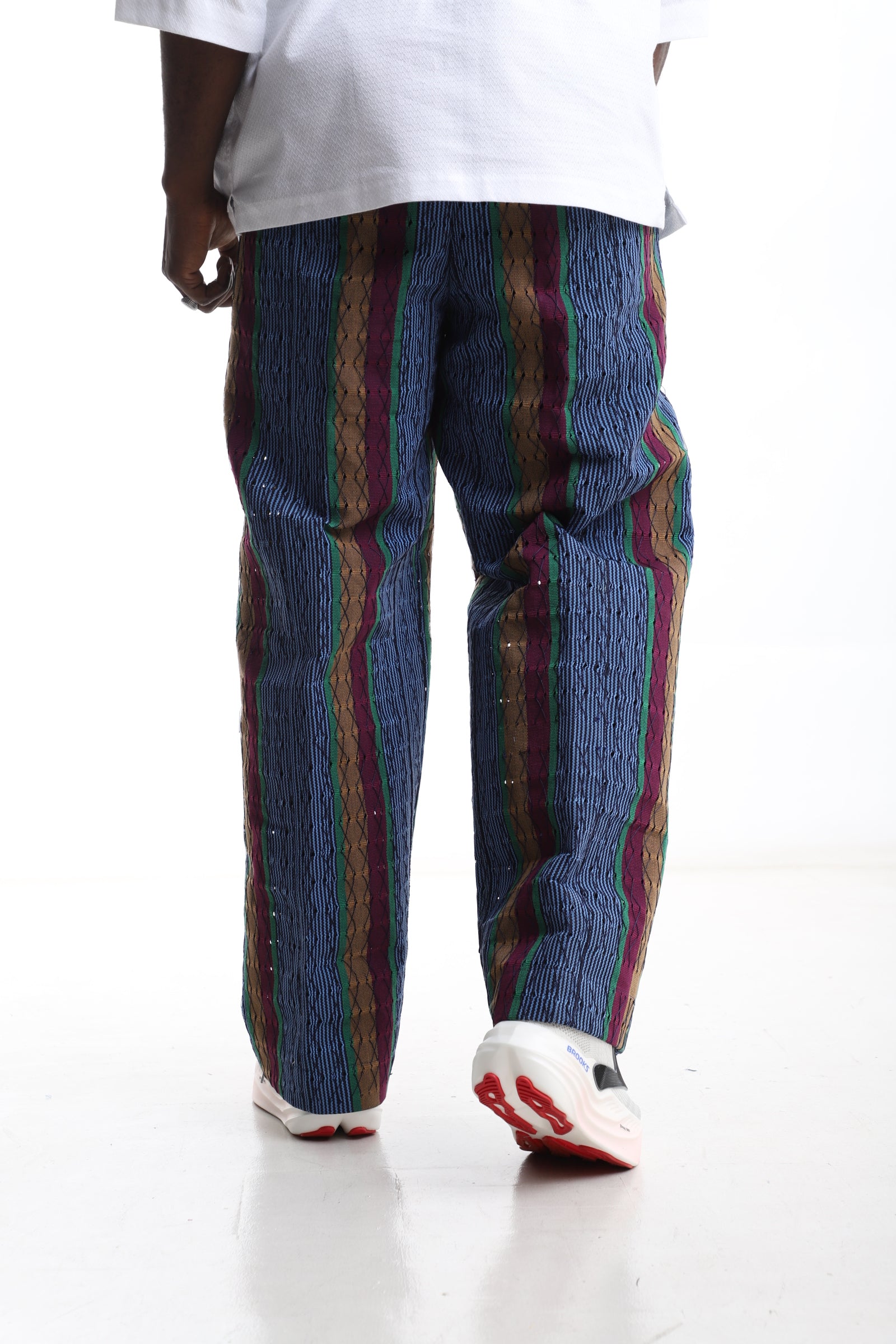Exclusive Aso-Oke Trouser – Bold, Handwoven, and Distinctly African