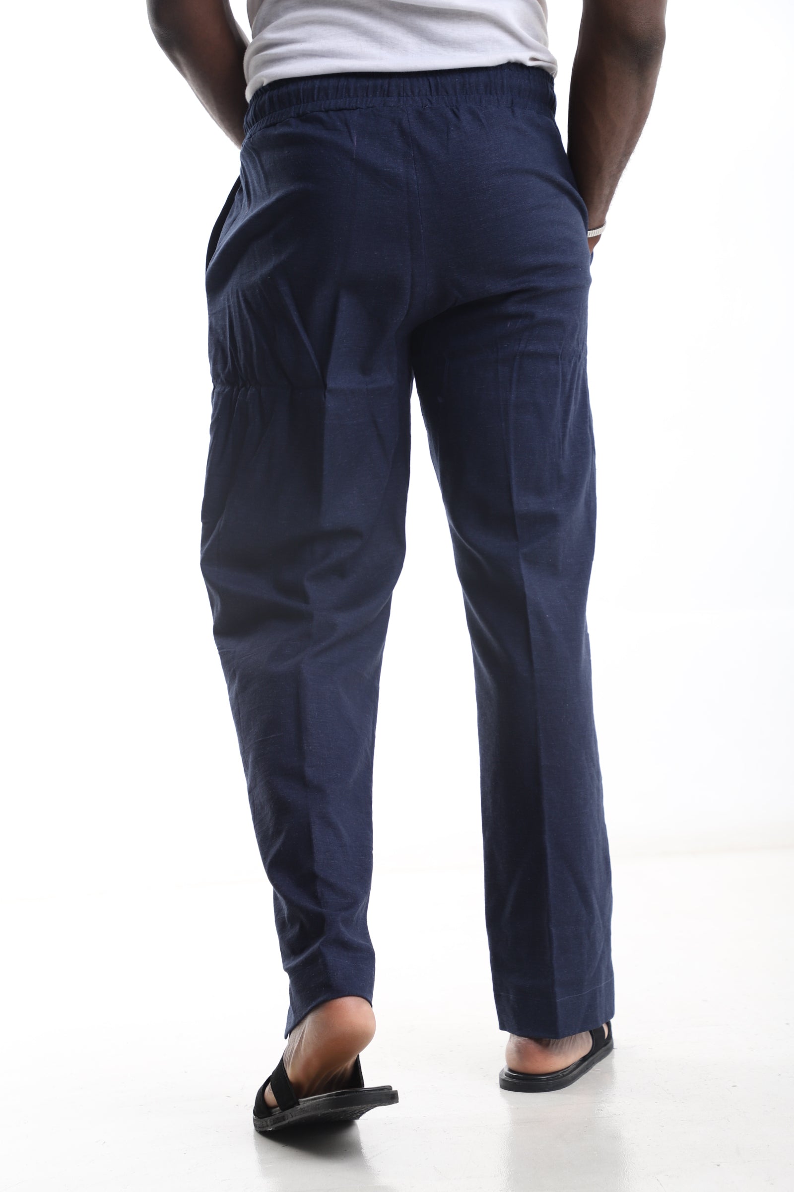Navy Blue Linen Trouser – Premium Lightweight Men’s Pants