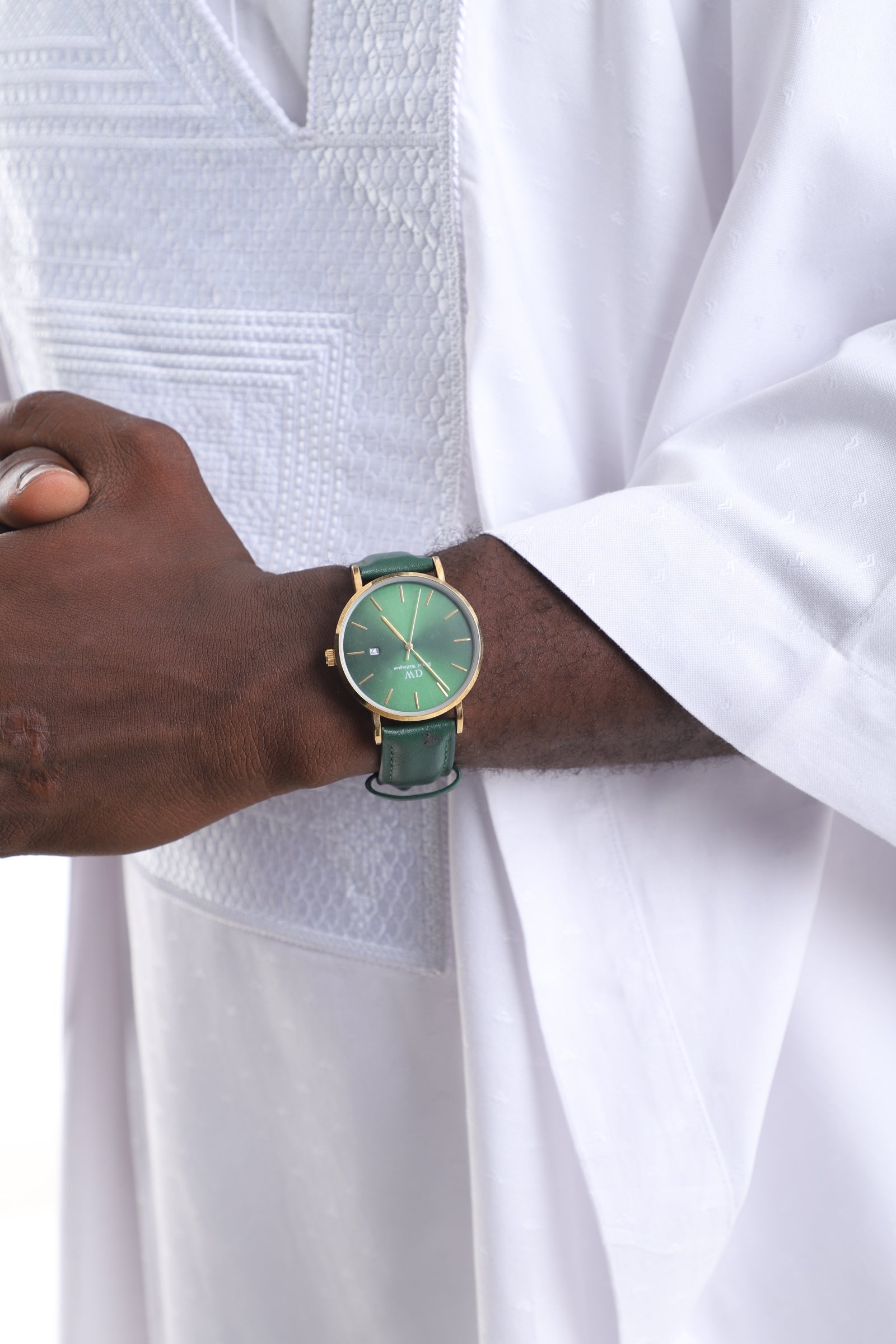 Luxury Green Dial Wrist Watch