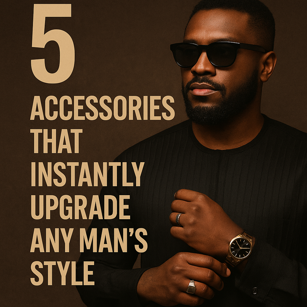 5 Accessories That Instantly Upgrade Any Man’s Style