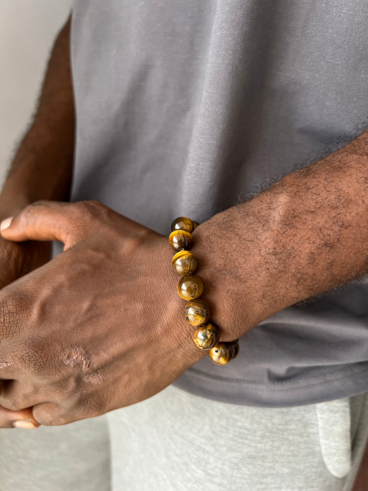 Beaded Elastic Bracelet