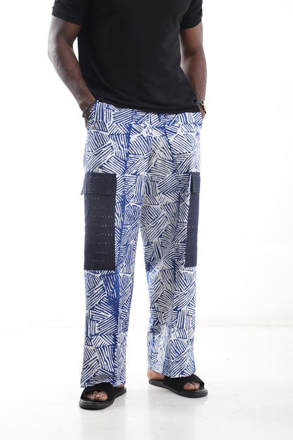 Indigo Rhythm Adire Pants