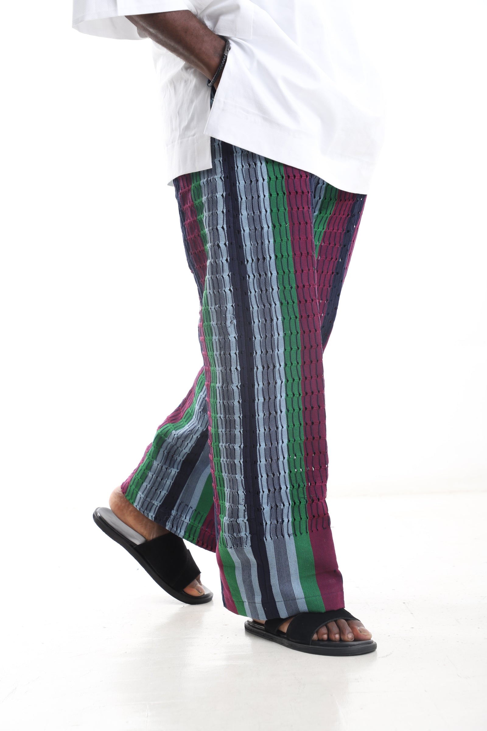 Handwoven Aso-Oke Statement Pants