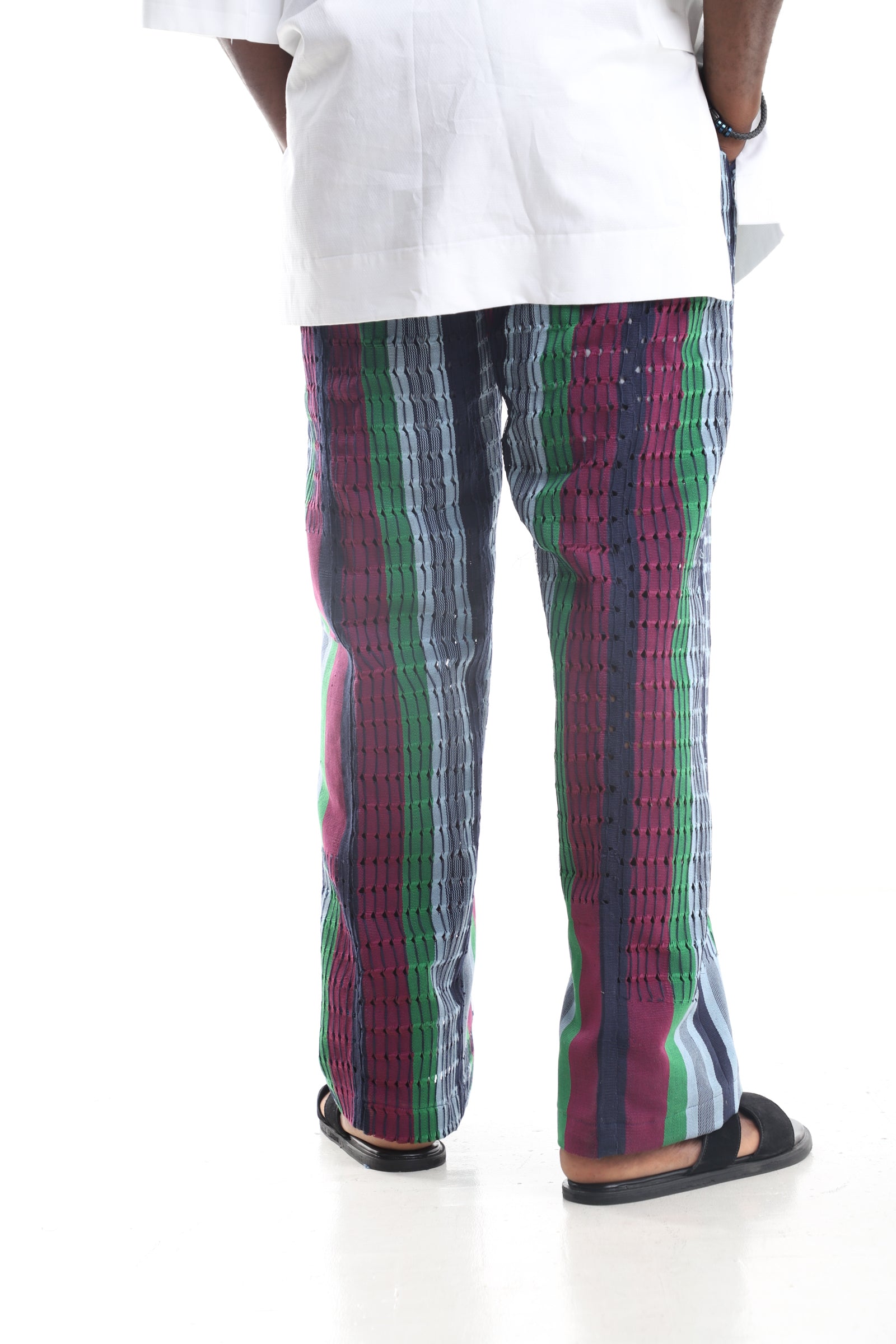 Handwoven Aso-Oke Statement Pants