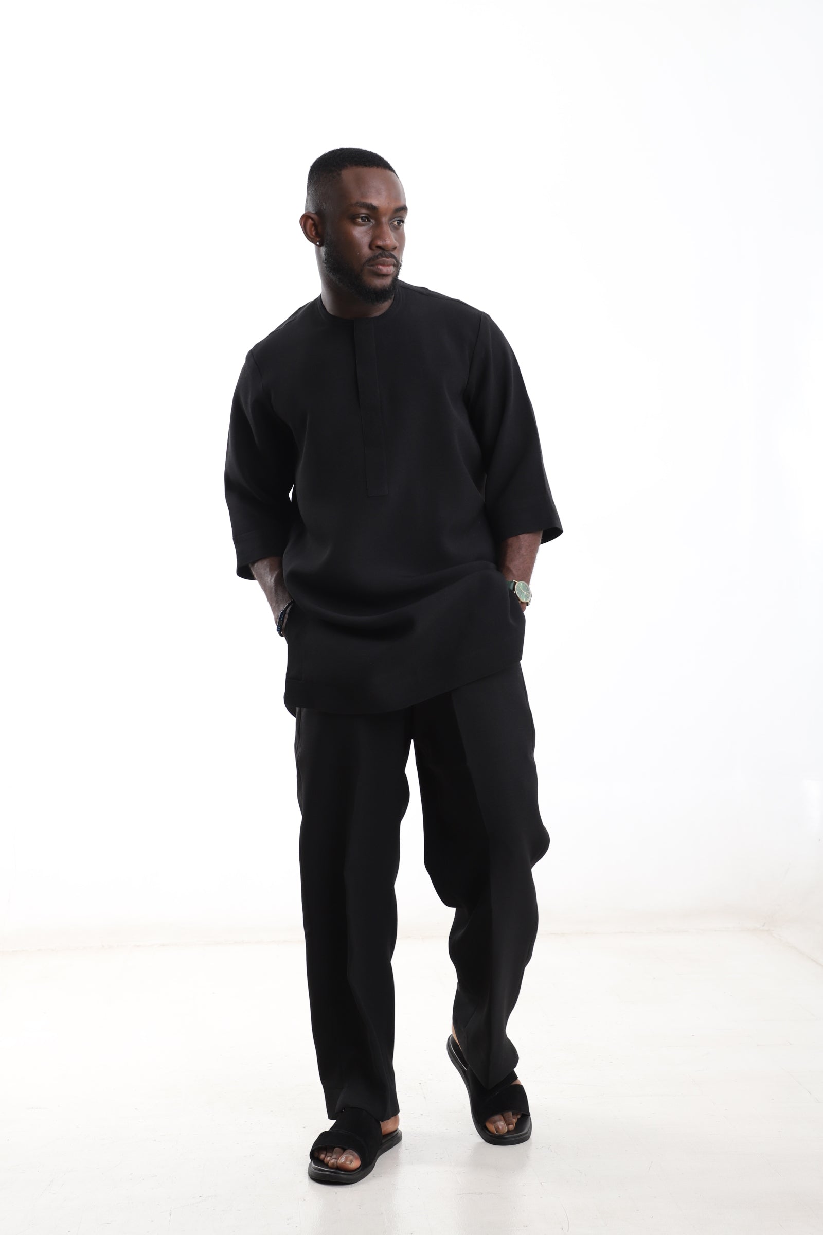 Classic Black Senator Wear for Men