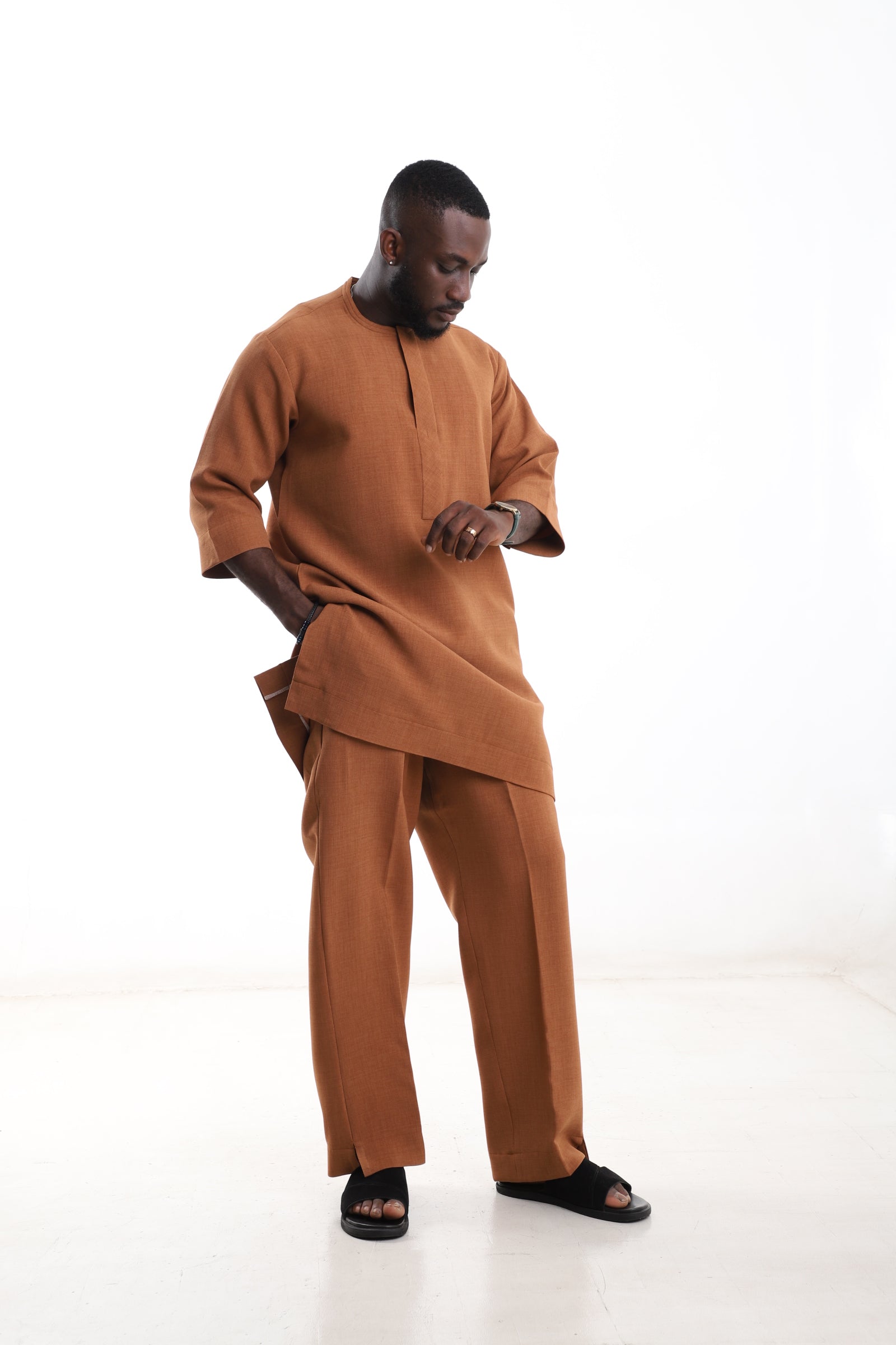 Rust Brown Senator Wear for Men