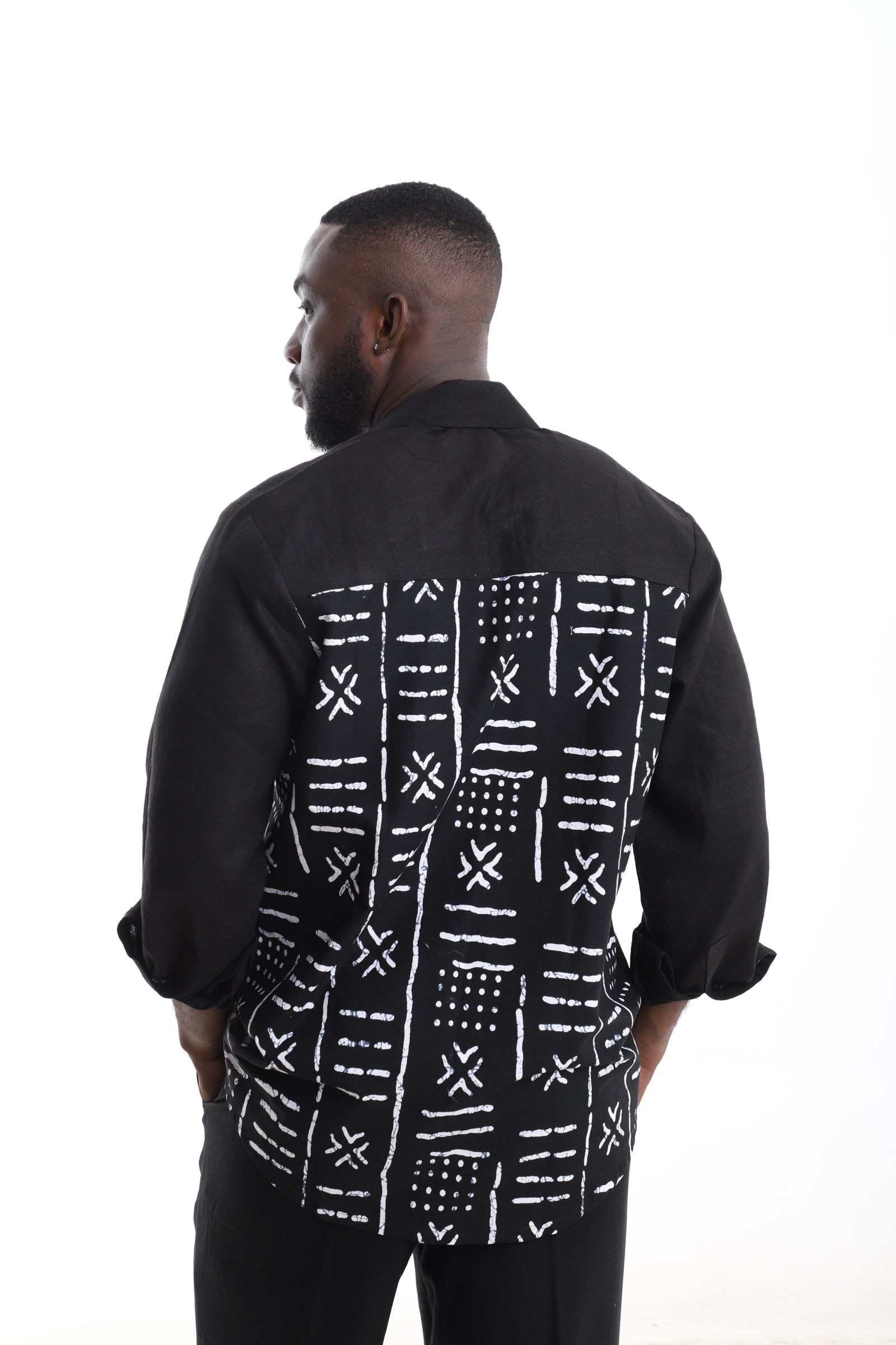 Eclipse Bogolan Panel Shirt