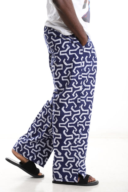 Interlock Adire Trousers