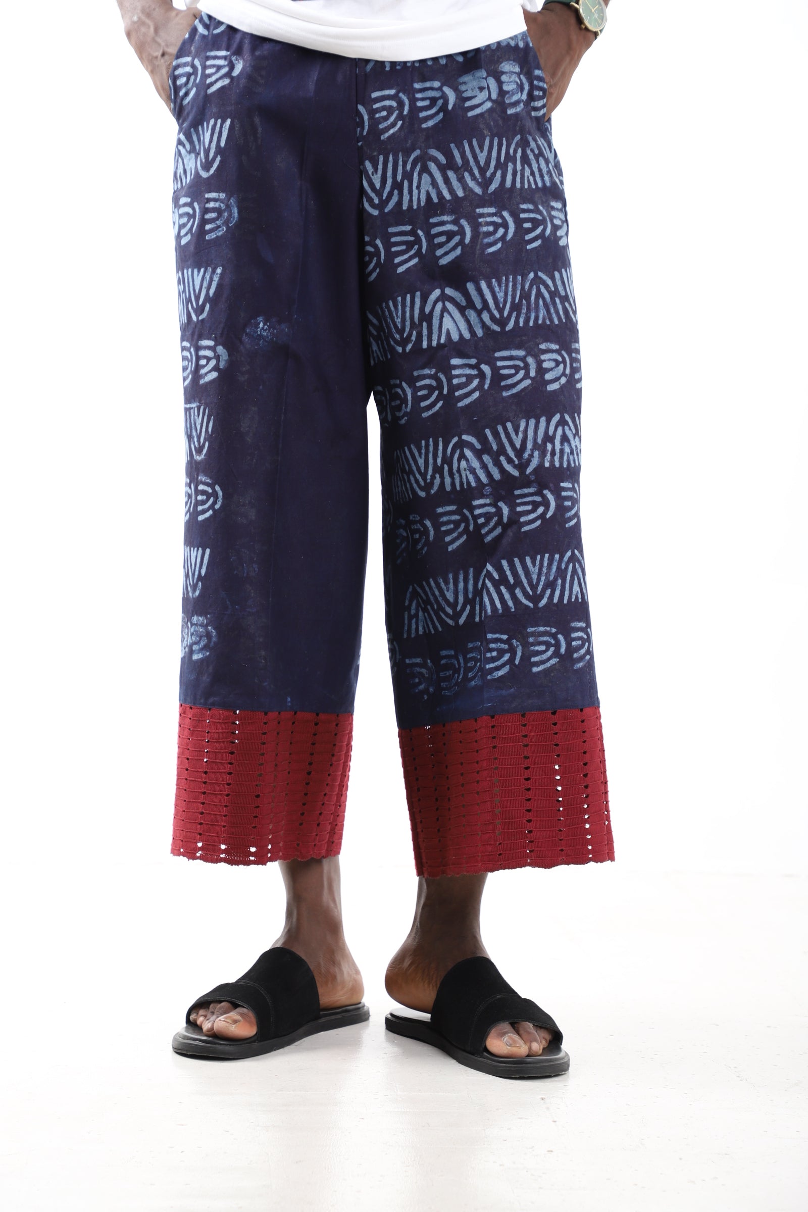 Indigo Artisan Adire Trousers