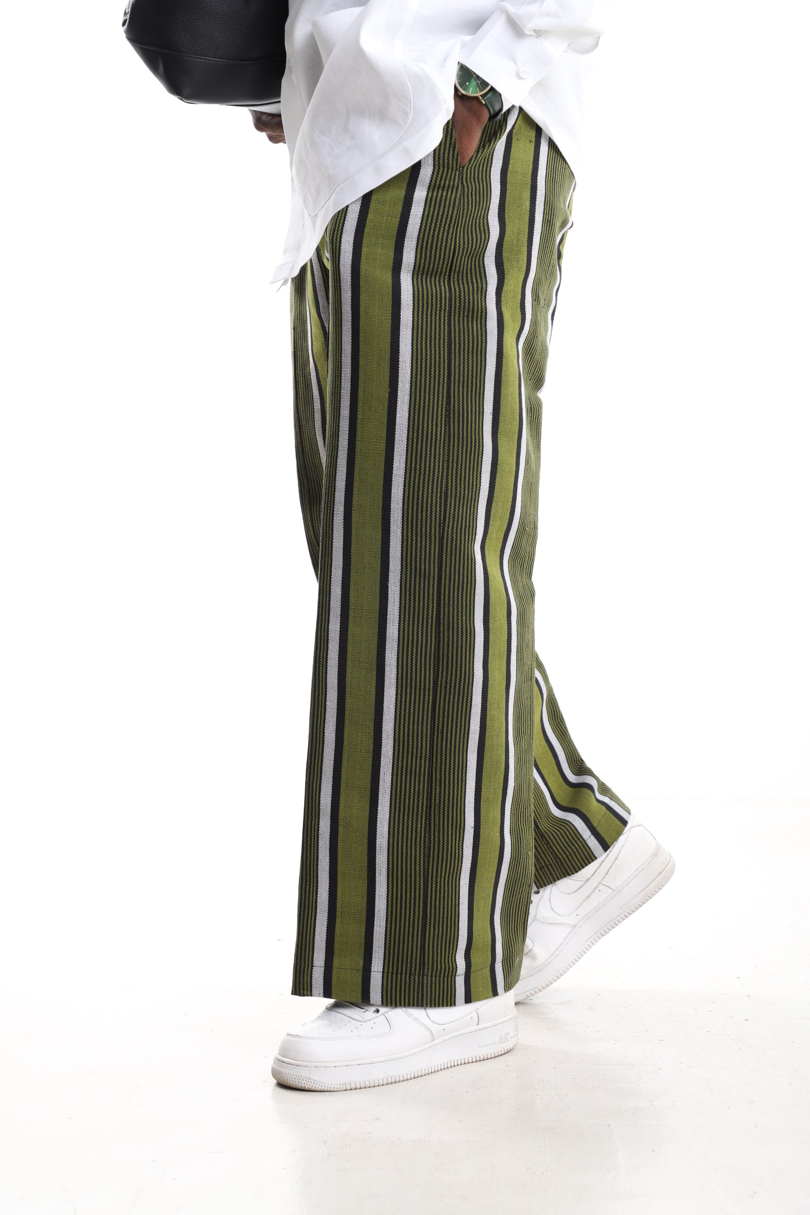 Heritage Modernist Aso Oke Trousers