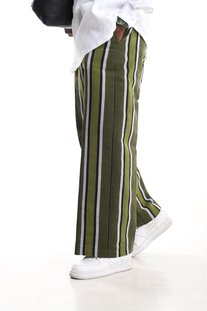 Heritage Modernist Aso Oke Trousers