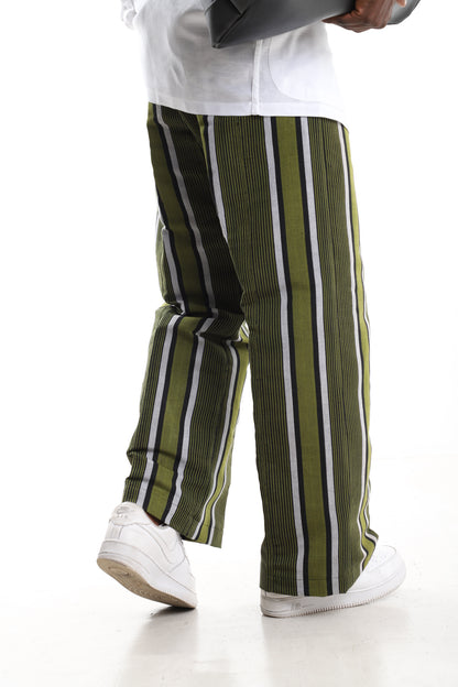 Heritage Modernist Aso Oke Trousers