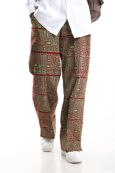 Sculpt Adire Trousers