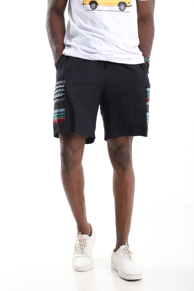 The Nomad Cargo Shorts | Premium Linen Utility Shorts