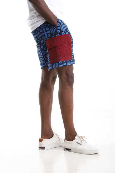 The Indigo Blueprint Cargo Shorts