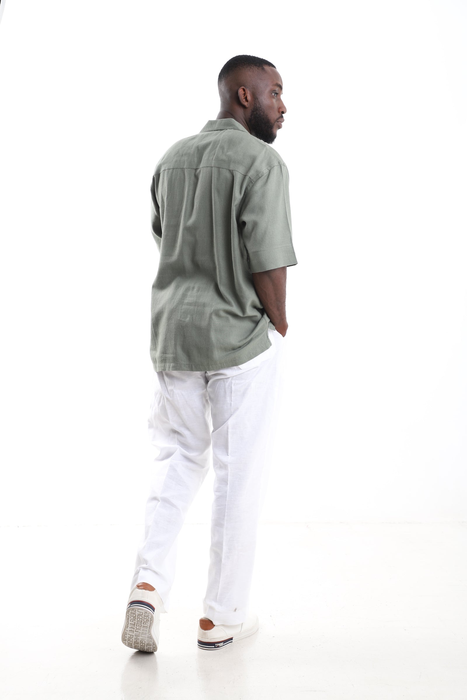 The Safari Horizon Set | Minimalist Linen Resort Uniform