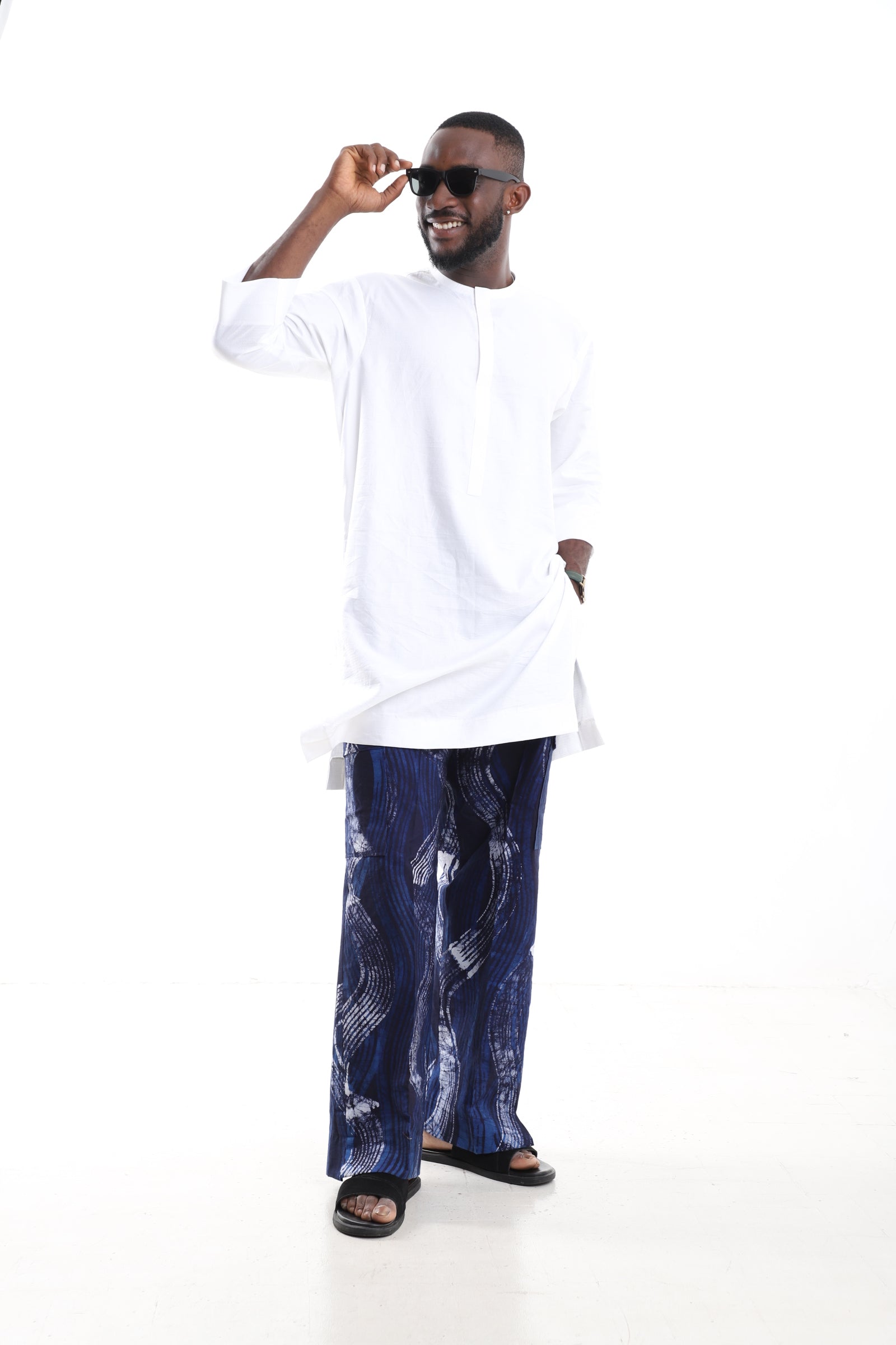 premium 2-Piece Contemporary African Menswear