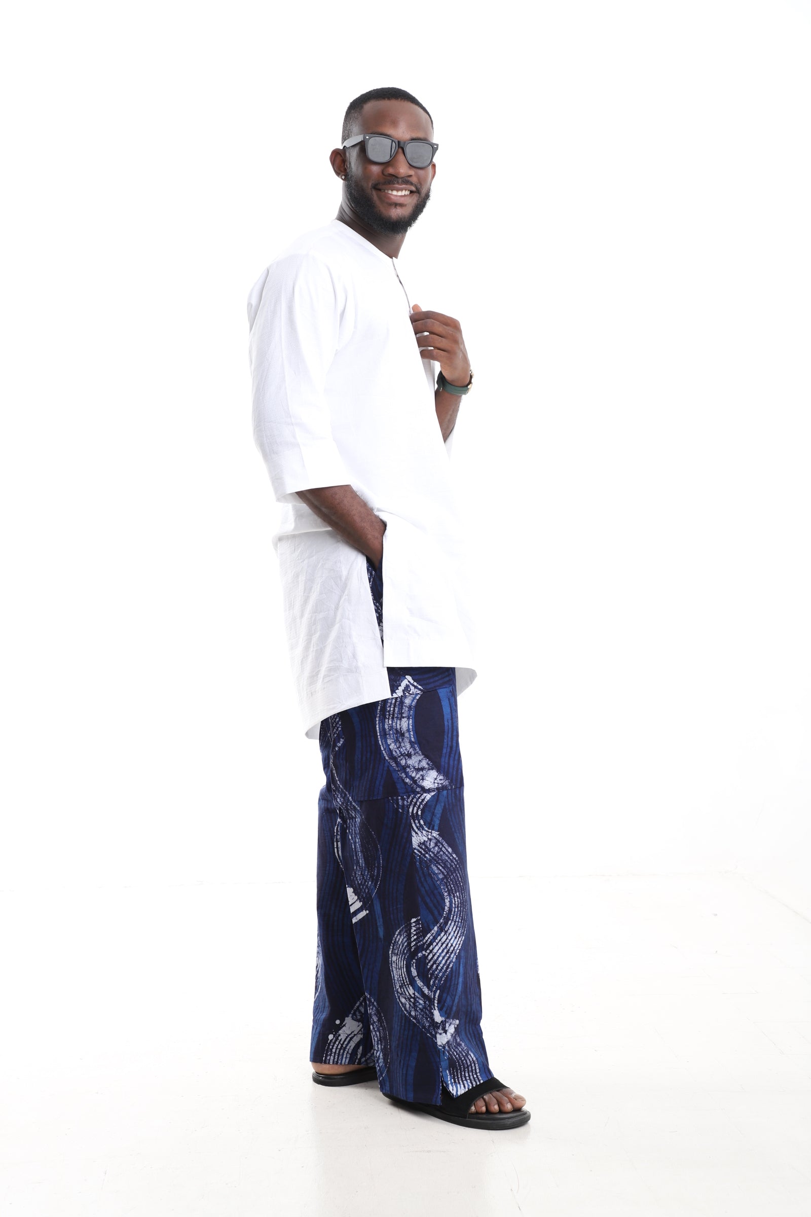 premium 2-Piece Contemporary African Menswear