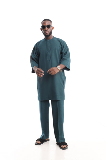 Men’s Luxury Contemporary Set – Forest Green