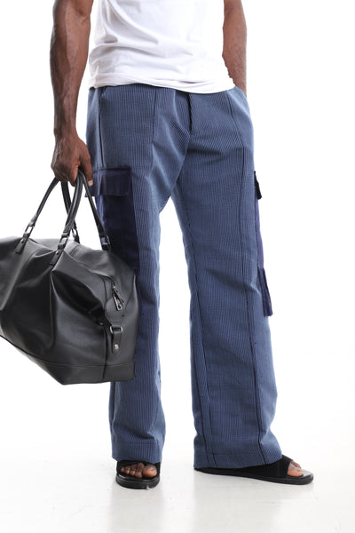 Men’s Aso-Oke Cargo Pants