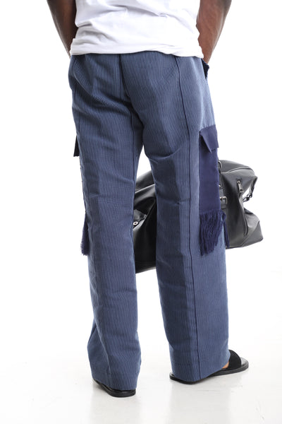 Men’s Aso-Oke Cargo Pants