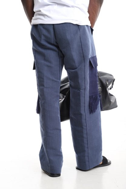 Men’s Aso-Oke Cargo Pants