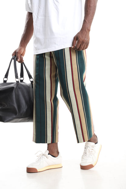 Men’s Aso-Oke Cropped Trousers