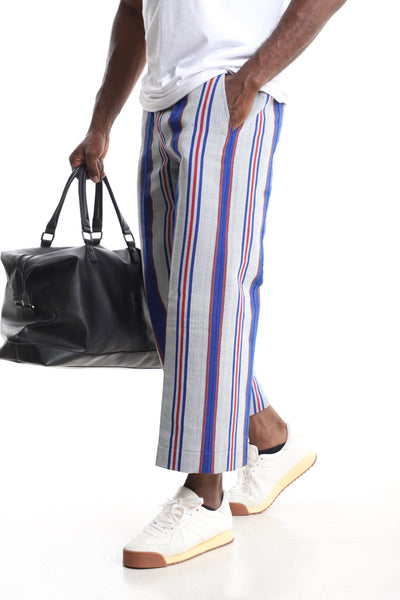 Men’s Aso-Oke Cropped Trousers