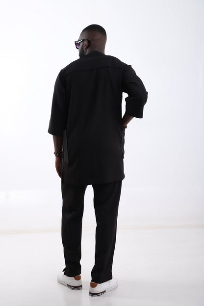 Timeless Black Two-Piece Ensemble