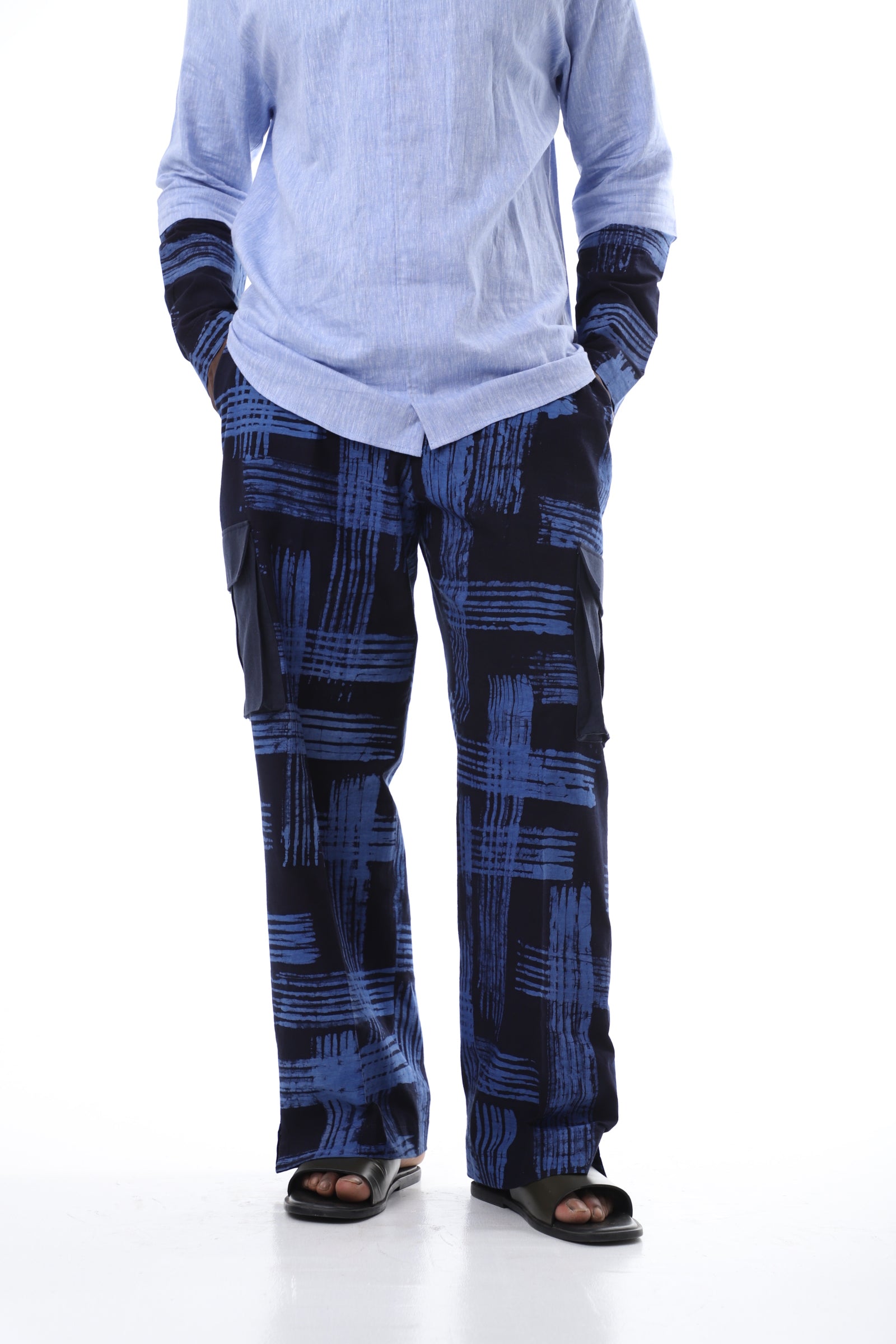 Heritage Meets Street Style – Adire Cargo Pants