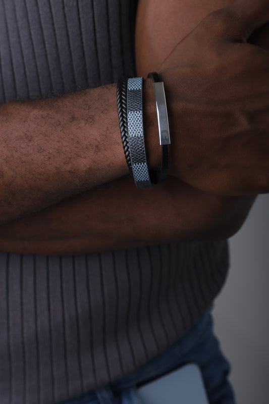 The Axis Dual-Tone Bracelet