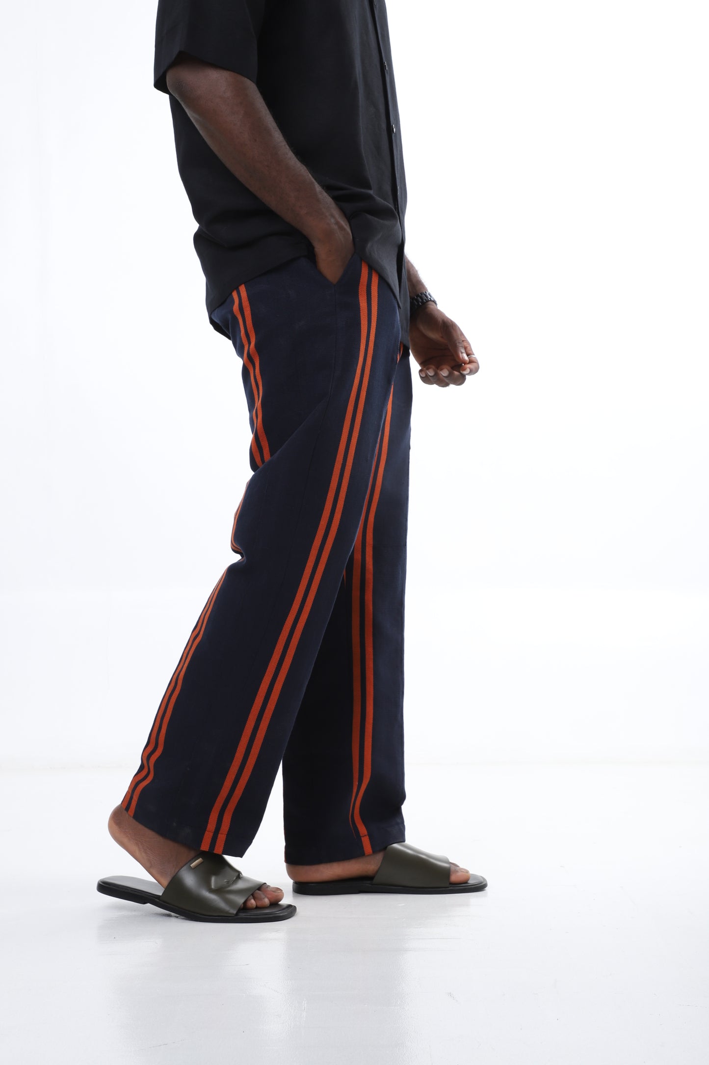 The “Flame” Aso-Oke Trousers
