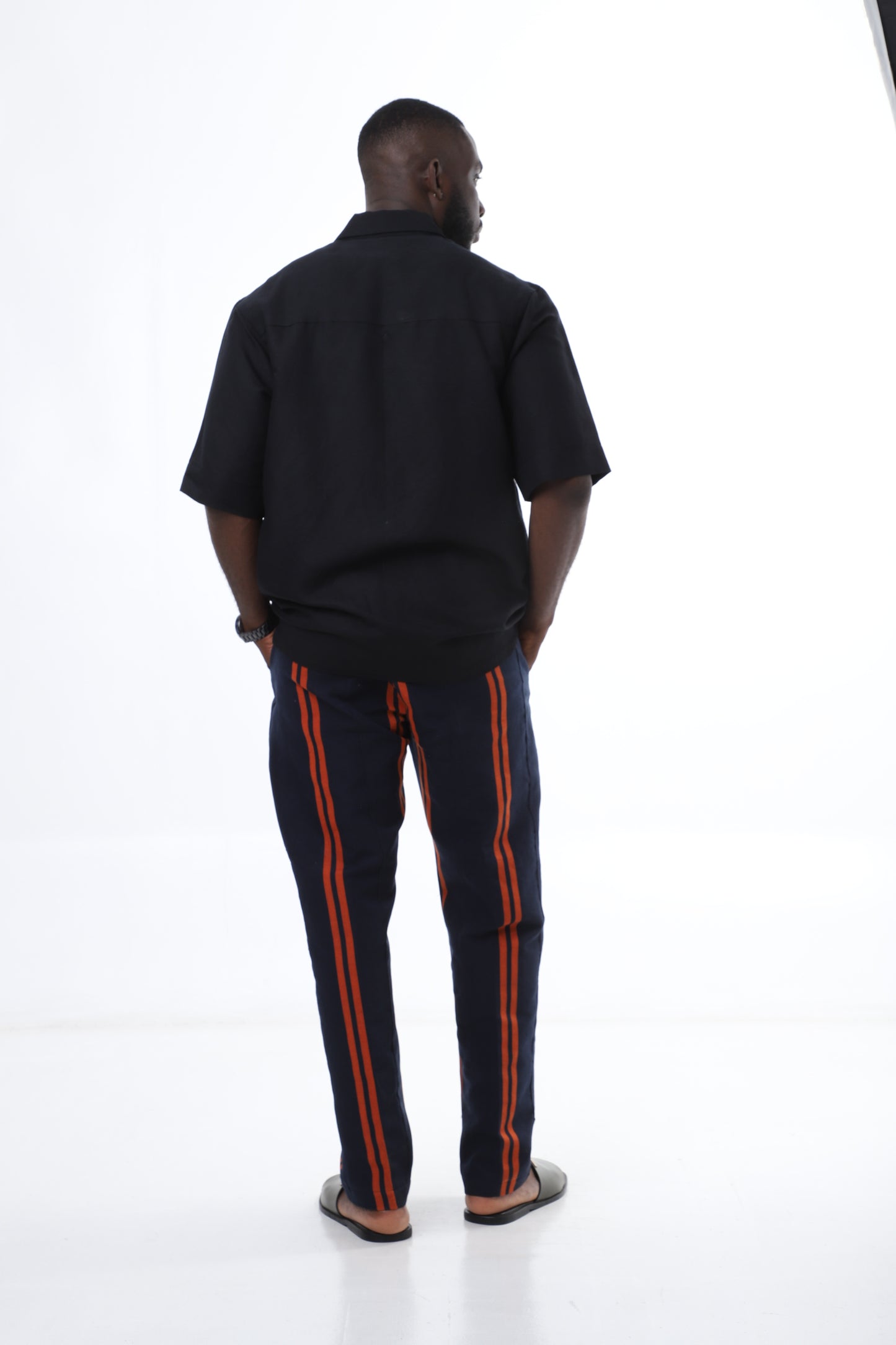 The “Flame” Aso-Oke Trousers