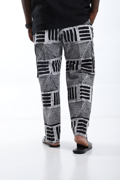 The Linework Legacy Adire Trouser